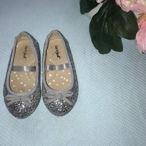 Sparkly flats